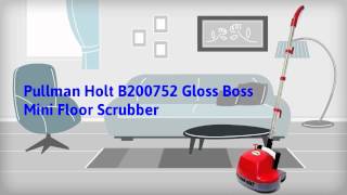 Easy To Use Gloss Boss Mini Floor Buffer [upl. by Hanyaz192]