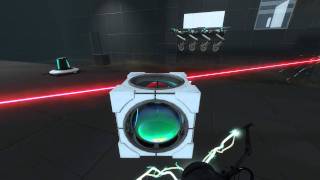 Portal 2 walkthrough  Chapter 4 The Surprise  Test Chamber 18 [upl. by Euqor]