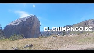 Sport climbing El Chalten  El Chimango 6c Fr [upl. by Ylle]