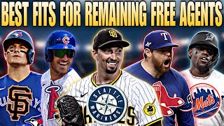 The Best Fits for Remaining 2024 MLB free Agents [upl. by Liv]