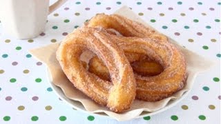 Cómo Hacer Churros Homemade Churros チュロスの作り方  OCHIKERON  CREATE EAT HAPPY [upl. by Ayyidas88]