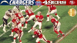 Steve Young Gets the Monkey Off His Back Chargers vs 49ers Super Bowl 29  NFL Vault Highlights [upl. by Inafit]