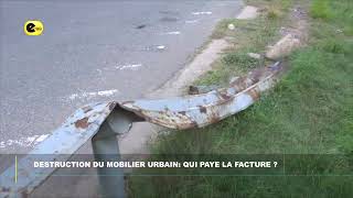 Destruction du mobilier urbain  qui paye la facture [upl. by Eixel]