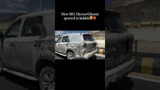 New MG gloster spotted in ladakh🔥🔥 youtubeshorts viral trending mggloster travel cars [upl. by Eiramllij]