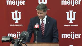 Indiana Football Coach Curt Cignetti Introductory Press Conference [upl. by Lunette]