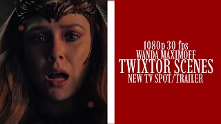 Wanda Maximoff  Twixtor Scenes New tv spot  Trailer [upl. by Arbua]