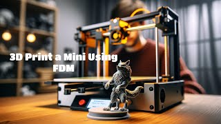 How to PRINT and PAINT a Miniature on an FDM Printer [upl. by Aniraad216]