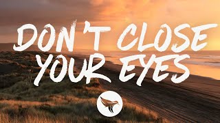 Keith Whitley  Dont Close Your Eyes Lyrics [upl. by Llerud]