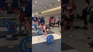 USA Weightlifting Nationals 2024 Pittsburgh PA cleanandjerk olympicsport oly weightlifting [upl. by Hurless955]