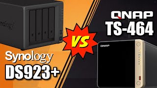 Synology DS923 vs QNAP TS464 NAS  Which Should You Buy [upl. by Suiramed]