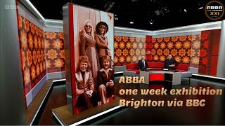 ABBA one week in Brighton Exhibition via BBC [upl. by Arted727]