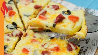 Patates Pizzası Tarifi  Nasıl Yapılır [upl. by Kristen]