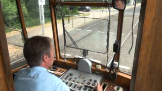 Straßenbahn in Jena Sonderfahrten zum Tag der offenen Tür 2012 [upl. by Eirtemed]