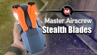 Master Airscrew Stealth Propellers VS Dji Mavic Blades  REVIEW [upl. by Castor]