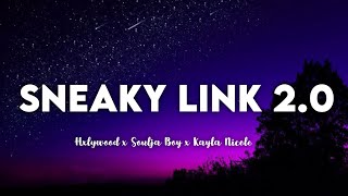 Hxlywood x Soulja Boy x Kayla Nicole  Sneaky Link 20 Lyrics tiktok songs [upl. by Esten779]