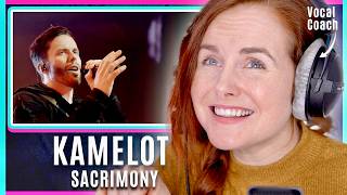 Metal Vocal Masterclass Vocal Coach Reacts Kamelots quotSacrimonyquot ft Elize Ryd amp Alissa WhiteGluz [upl. by Carolyne]