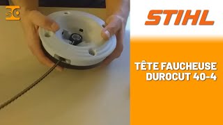 Installation en 1 sec de la Tête faucheuse DuroCut 40 4  STIHL [upl. by Previdi]