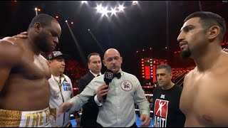 Agit Kabayel vs Frank Sanchez fight highlights [upl. by Ardnac80]