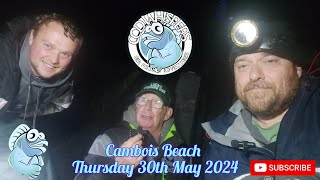 Cambois Beach Sea Fishing Thursday 30th May 2024 [upl. by Rawdon329]