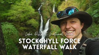 Lake District Walks  Stock Ghyll Force Waterfall Walk [upl. by Zerat]