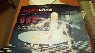 Unboxing AKIBA PASS FESTIVAL 2017 Tasche Leipzig  deutsch  german [upl. by Ahsek353]