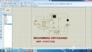 proteus motor DC dengan bantuan MOSFET  555  IR2101 [upl. by Taite90]