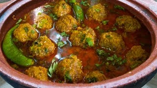 Kofta Curry Recipe  Mutton Kofta Curry Recipe by Mubashir Saddique  Village Food Secrets [upl. by Ivad905]