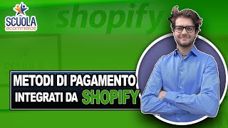 Impostare i metodi di pagamento Shopify al checkout Shopify payments [upl. by Gnilhsa857]