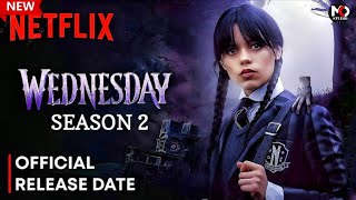 Wednesday Season 2 Release Date Trailer Breakdown  Jenna Ortega  Wednesday 2 [upl. by Knitter]