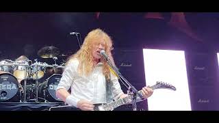 Megadeth  Isleta Amphitheater in Albuquerque NM 82722 [upl. by Derwood]