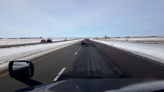 BigRigTravels LIVE  Kanorado to Ellis KS I70 112719 [upl. by Gundry]