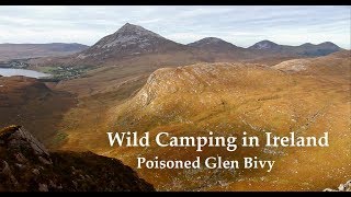 Wild Camping in Ireland  Poisoned Glen Bivy  Donegal [upl. by Ulyram475]