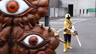 Yellow Ranger vs Negatron Power Rangers Samurai Episode 6 [upl. by Sheilah]