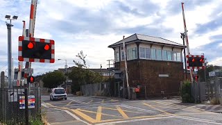 Gillingham Level Crossing Kent [upl. by Aubyn840]