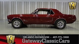 1968 Ford Mustang Gateway Classic Cars Orlando 379 [upl. by Ultann]