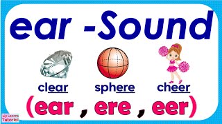 TRIGRAPH  PHONICS  READING Words with ear Sound spelt EAR ERE EER  Liy Learns Tutorial [upl. by Novonod2]