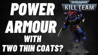 Kill Team Nightmare New Night Lords Nemesis Claw painted with Two Thin Coats nightlords [upl. by Sinegold715]