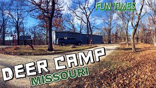 Missouri DEER CAMP 2023 “The Beginning” [upl. by Stutman744]