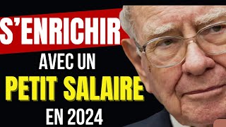 Comment Bâtir Une Fortune Avec Un Petit Revenu en 2024 [upl. by Akiret]