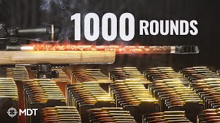 1000 Bullets VS Carbon Fiber Barrel [upl. by Monk]