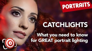 How To Get Perfect Catchlights In Your Portraits  Lighting Tutorial [upl. by Hayyim]