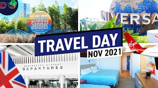 Orlando Travel Day Vlog November 2021  Manchester to Orlando International Airport  Dockside Inn [upl. by Yrogerg]