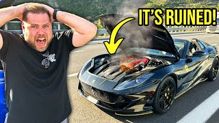 I BOUGHT A BRAND NEW Ferrari 812GTS And It BROKE DOWN [upl. by Idmann]