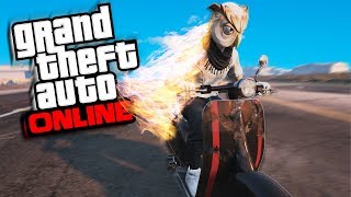 FASTEST FAGGIO EVER  Gta 5 Funny Moments The Faggio Theory [upl. by Ellened]