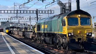 66547 at Didcot Parkway [upl. by Ardnohs]