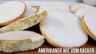 Klassische AMERIKANER wie vom Bäcker  Mit diesem ALLINTEIG so einfach wie nie  Mega YUMMY [upl. by Graubert]