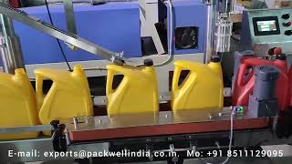 Automatic Linear Capping Machine  Lube oil Bottle Capping Machine [upl. by Rengaw]