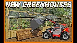 BUYING NEW GREENHOUSES  Mercury Farms E17  Lets Play FS19 [upl. by Derwin]