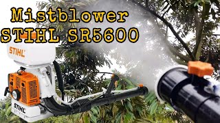 Test Drive Mesin Mistblower Stihl SR5600 [upl. by Joby]