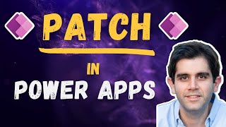 How to use PATCH Function in Power Apps  Insert and Update data [upl. by Merta]